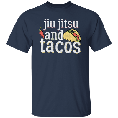 Tacos Jiu Jitsu For Bjj Funny Gift White Gift