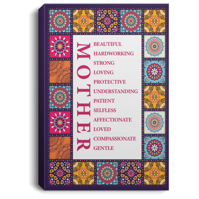 Mother Definition Canvas, Mother's Day Gift CB123 Canvas