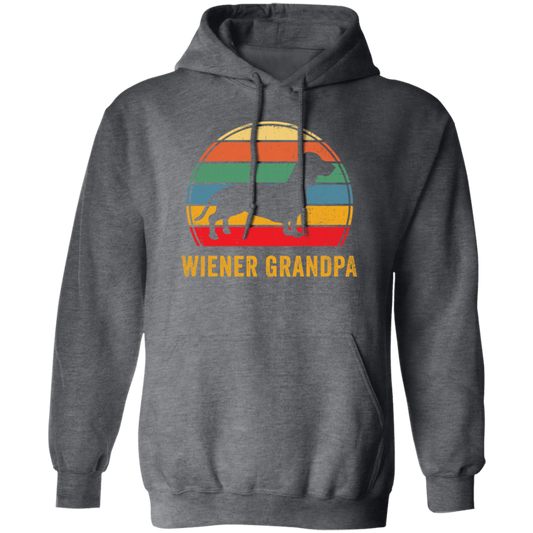 Wiener Grandpa Shirt Retro Wiener Dog