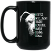 Perfect Pit Bull Dog, Dog Training Black Mug