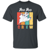 Retro Cute Boo, Boo Boo Crew Nurse Ghost Kawaii Halloween Costume Unisex T-Shirt