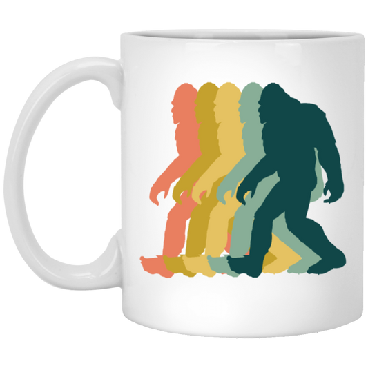 Vintage Bigfoot, Bigfoot Yeti Sasquatch Retro Design