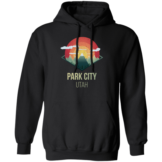 Snowboard Park City Utah Ski Winter Gift, Retro Park City