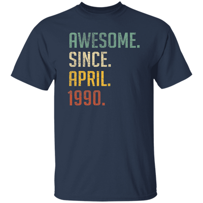 Awesome Since April 1990 Retro Gift Unisex T-Shirt