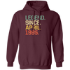 Birthday Gifts Legend Since April 1995 Premium Pullover Hoodie