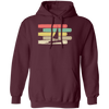 Vintage Sailboat Vintage, Retro Sailor Sailing Dinghy Pullover Hoodie