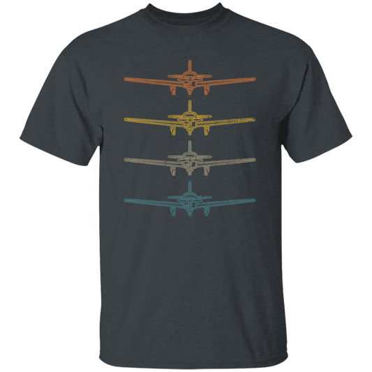 M20J Airplane Gift For Flight School Training Love Aviation Pilot Vintage Unisex T-Shirt