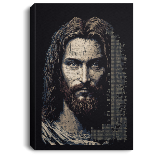 In Jesus We Trust - Jesus Portrait, Gift For Jesus Region Canvas