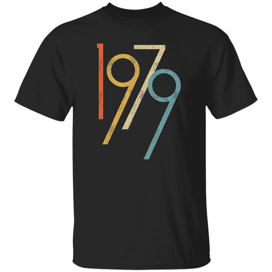 Birthday Gift Vintage 1979 Graphic Men Women Unisex T-Shirt