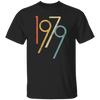 Birthday Gift Vintage 1979 Graphic Men Women Unisex T-Shirt