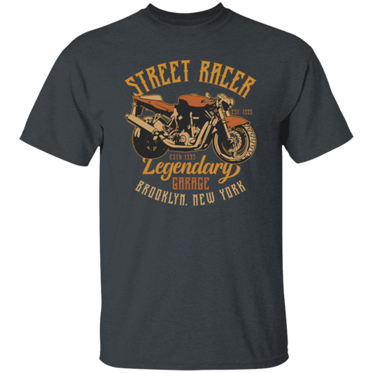 Saying Legendary Garage Brooklyn New York, Retro Street Bike Gift