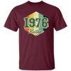 Retro 1976 Birthday Gift, Celebration 1976 Vintage, Born In 1976 Unisex T-Shirt