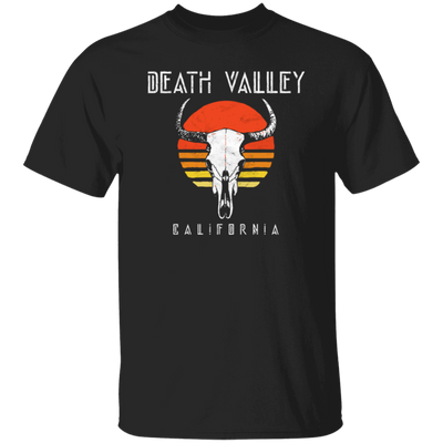 Death Valley National Park Retro Cattle Skull Grap