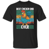 Saying Best Chicken Dad Ever, Distressed Poultry Farmer Gift