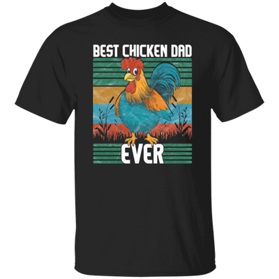 Saying Best Chicken Dad Ever, Distressed Poultry Farmer Gift