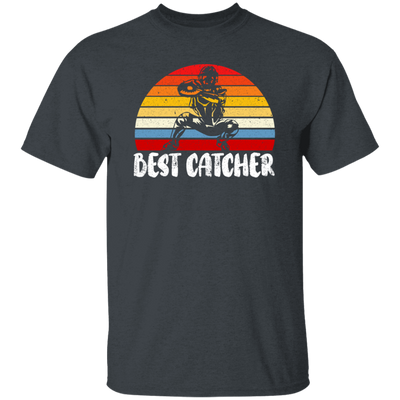 Baseball Catcher, Catcher Gift, Retro Catcher Gift, Love Retro Baseball, Catcher Vintage Unisex T-Shirt