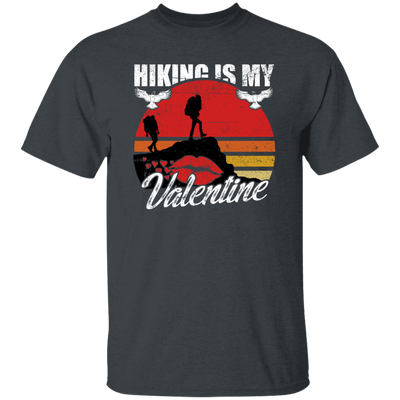 Hiking Is My Valentine Hiker Camper Retro Gift