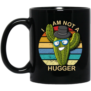 I Am Cactus Not The Hugger Retro Cactus Lover