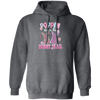 Love Bunny, Poppin Down The Bunny Trail, Pinky Bunny Gift, Funny Bunny Pullover Hoodie
