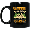 Funny Caravan Camping, Camper Dog Is My Therapy Saying Gift