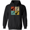 Four Ukulele Great Present For Ukulele Lover Birthday Gift Vintage Pullover Hoodie