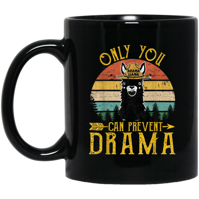 Vintage Only You Can Prevent Drama Llama Camping