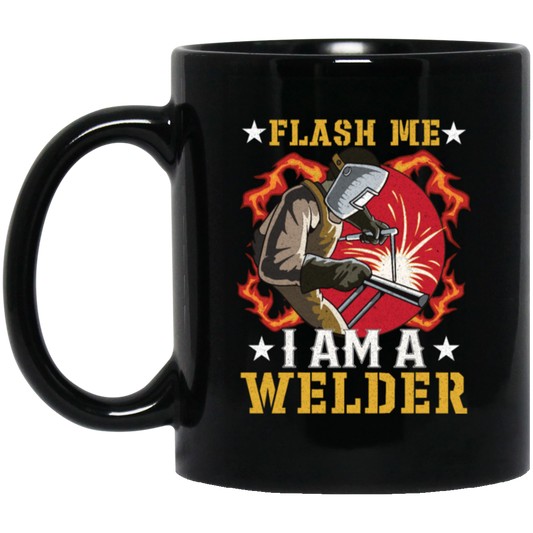 American Welder Lover Gift, Flash Me, I Am A Welder