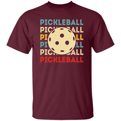 Retro Pickleball, Love Pickleball, Ball Sport Love Gift, Eat Sleep Pickleball Repeat Unisex T-Shirt