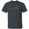 Retro Archer Heartbeat Electrocardiogram Unisex T-Shirt