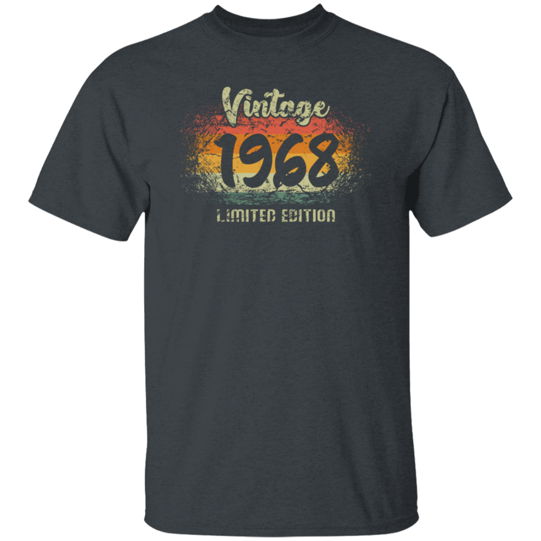 Vintage 1968 Limited Edition, Retro 52nd Birthday Gift