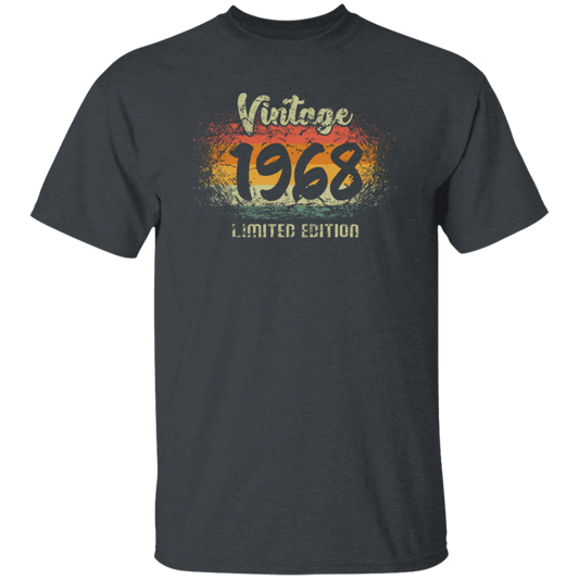 Vintage 1968 Limited Edition, Retro 52nd Birthday Gift