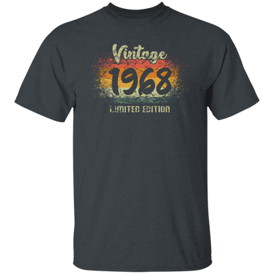 Vintage 1968 Limited Edition, Retro 52nd Birthday Gift