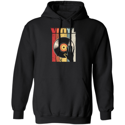 Retro Vinyl Record Player Analog Player Turntable Pullover Hoodie