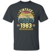 Vintage Gift 1983 Limited Edition Retro Gift Classic Motor Lover