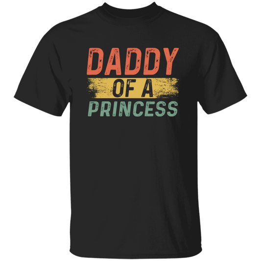 Father Day Gift, Daddy Of A Princess, Lovely Daddy Gift, Gift For Dad Unisex T-Shirt