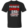 america flag patriotic dad gift