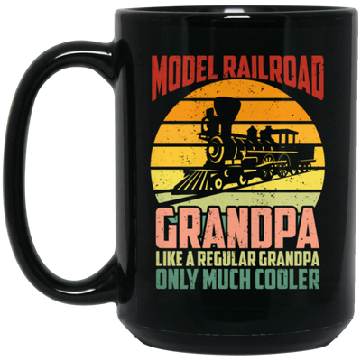 Model Railroad Grandpa, Train Loving Locomotive, Retro Locomotive
