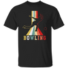 Colorful Bowling, Sporty Retro, Boy Gift, Bowling Lover Gift Unisex T-Shirt