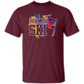 This Design For Skier Born To Ski Colorful Ski Gift Birthday New Year Day Unisex T-Shirt is perfect for skiers of all ages and abilities. Featuring a colorful and vibrant ski-themed design, this stylish t-shirt is sure to make a statement. Unisex sizes are available to ensure the perfect fit for everyone.