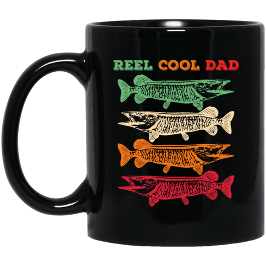 Dad Fishing, Retro Dad Fishing Gift, Reel Cool Dad