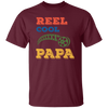 Reel Cool Papa, Dad Gift, Vintage Movie Lover Gift Unisex T-Shirt