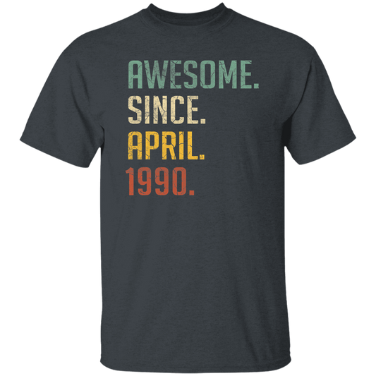 Awesome Since April 1990 Retro Gift Unisex T-Shirt