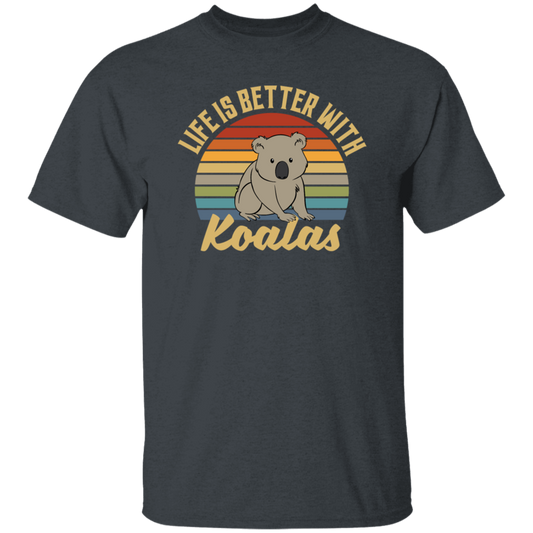 Cute Koalas Retro Life Is Better With Koalas Best For Gift Unisex T-Shirt