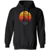 Beautiful Motive In Retro Style Treasure Island - Sunset Vintage Style Pullover Hoodie