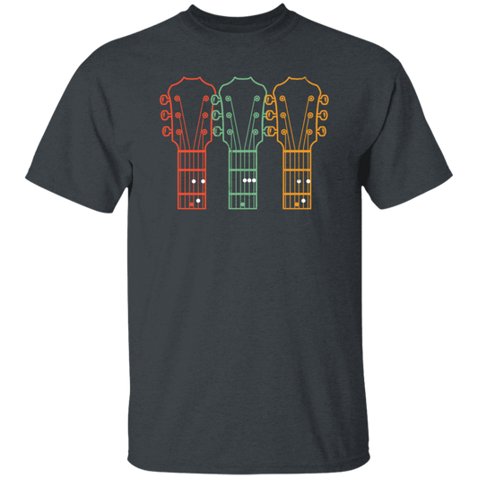 Retro Guitar Dad, Dad Guitar Chords Unisex T-Shirt