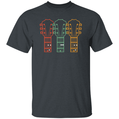 Retro Guitar Dad, Dad Guitar Chords Unisex T-Shirt