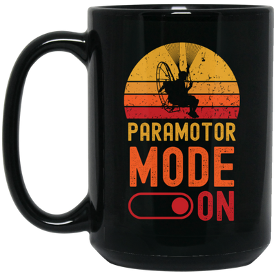 Retro Love To Fly, Paramotor Mode On Love, Paraglider Gift