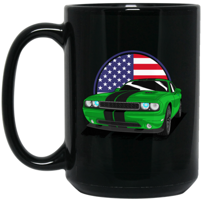 Muscle Car, Best Car, American Car Lover Gift, Muscle Car Love Gift Black Mug