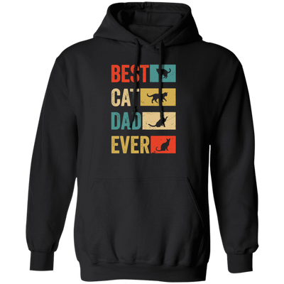 Retro Best Cat Dad Ever Cat Lovers Cat Dad