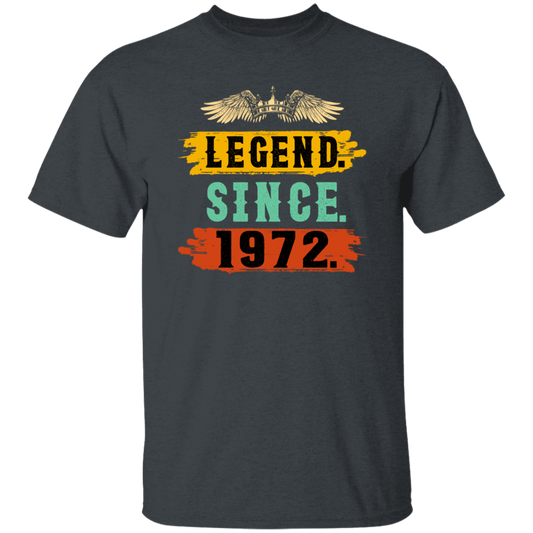 1972 Birthday, Retro Legend Since 1972